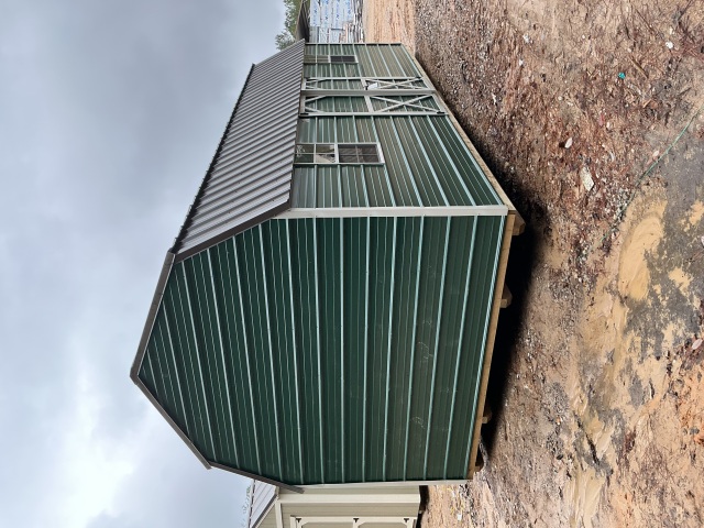 Side Lofted Barn - 12x24
