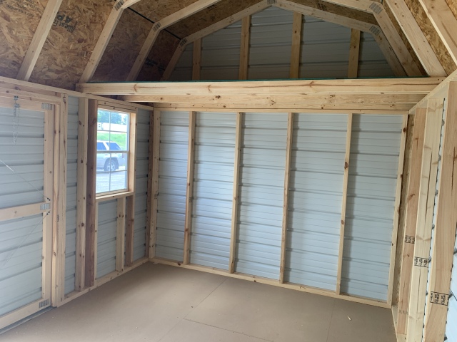 Side Lofted Barn - 10x16