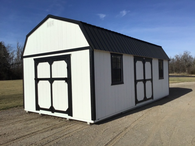 Side Lofted Barn - 12x24