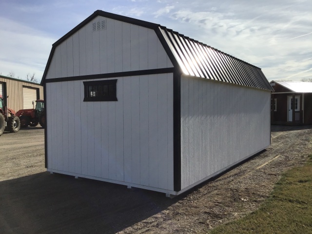 Side Lofted Barn - 12x24