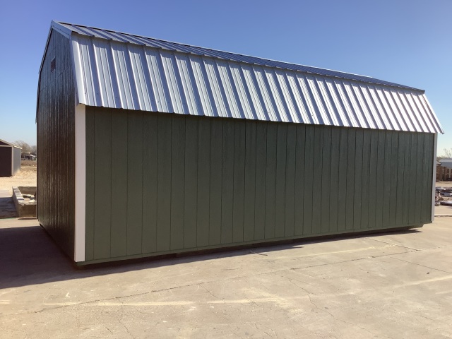 Best Value Wood (Side Lofted Barn) - 12x24