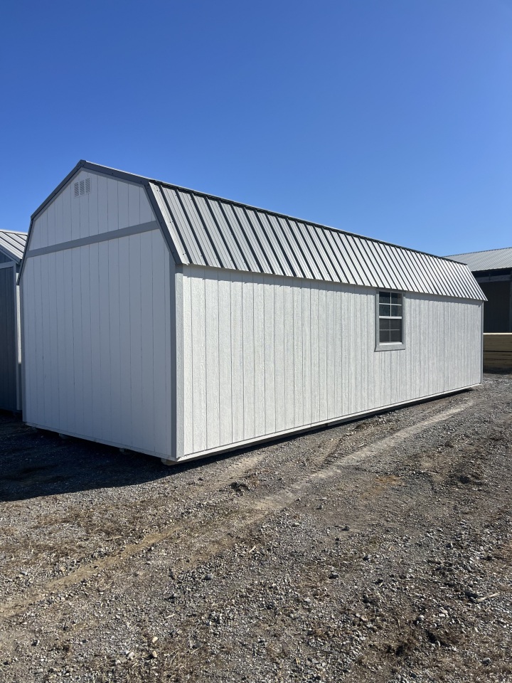 Side Lofted Barn - 12x32