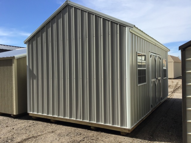 Side Lofted Utility - 12x20