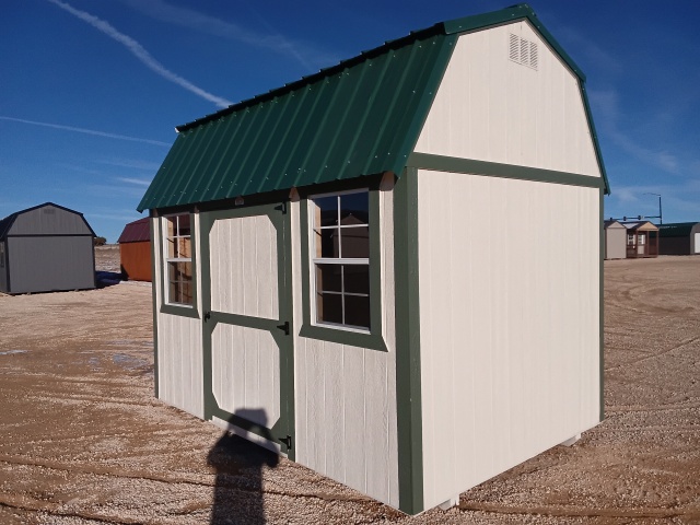 Side Lofted Barn - 8x12