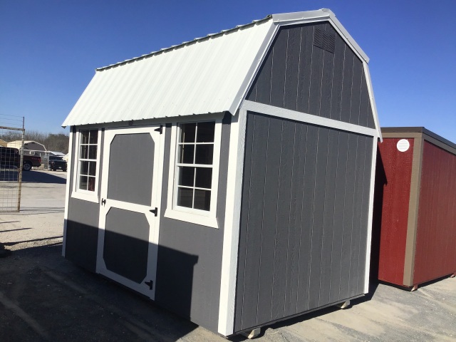Side Lofted Barn - 8x12