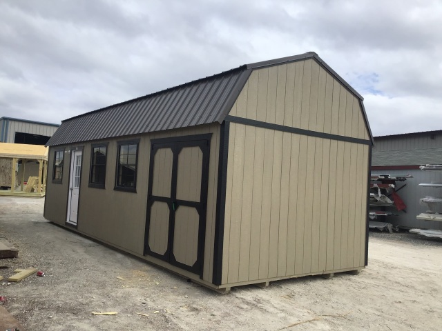 Side Lofted Barn - 12x32