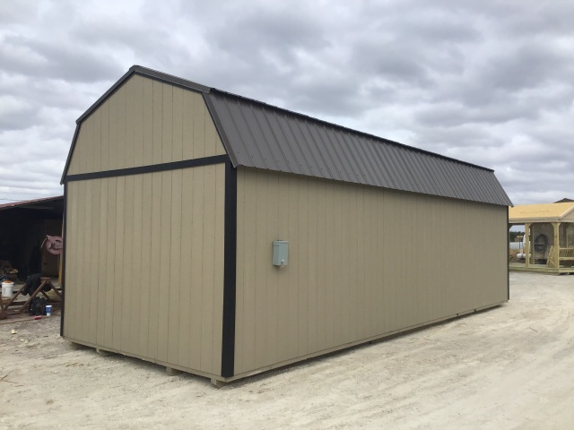 Side Lofted Barn - 12x32