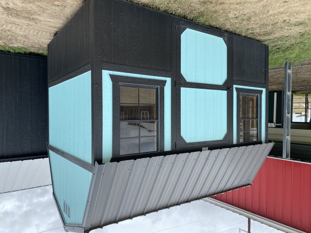 Side Lofted Barn - 8x12