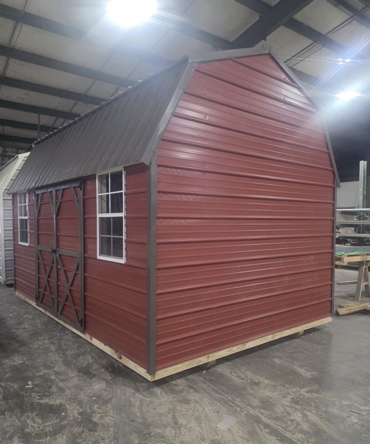 Side Lofted Barn - 10x16