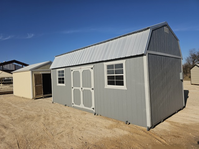 Side Lofted Barn - 12x24