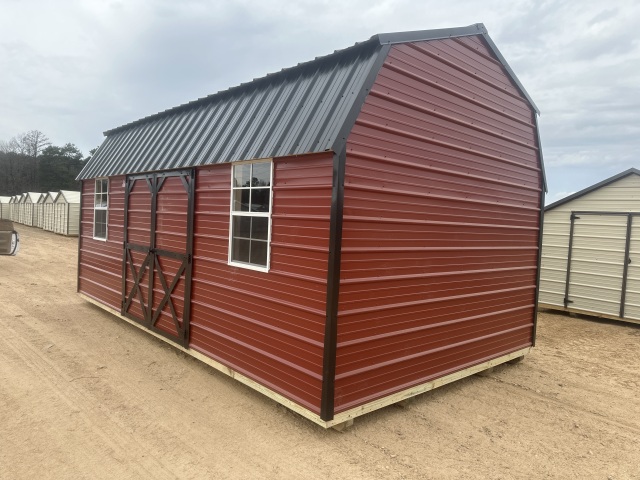 Side Lofted Barn - 12x20