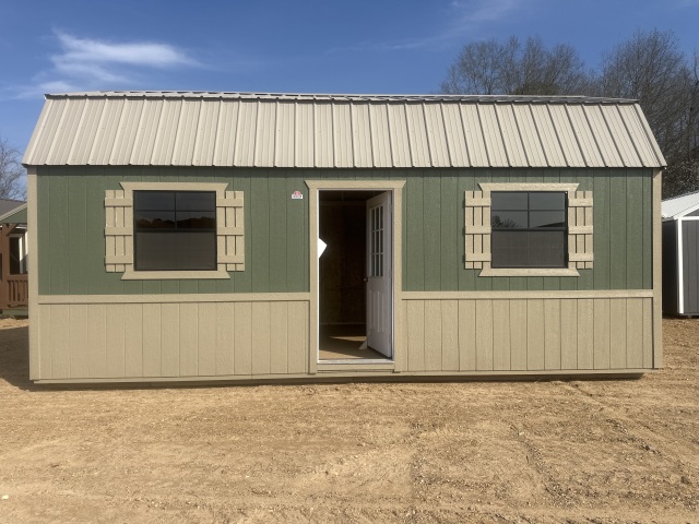 Side Lofted Barn - 12x24