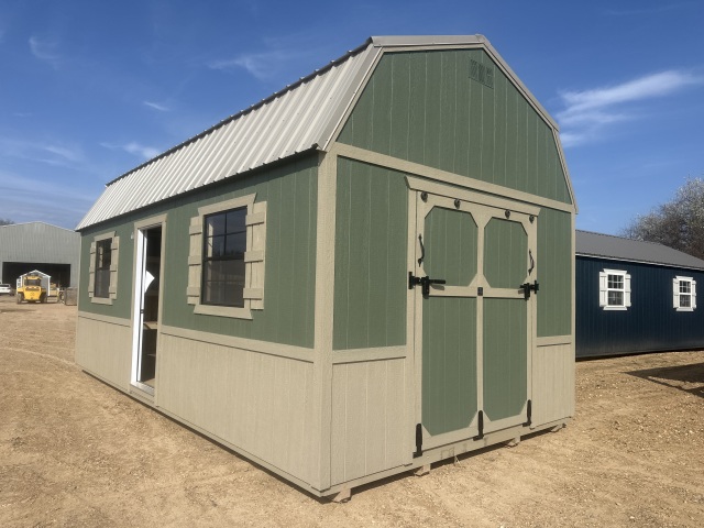 Side Lofted Barn - 12x24