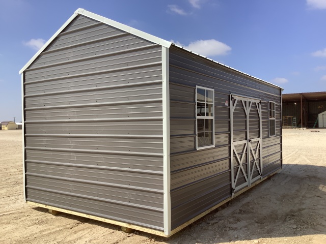 Side Lofted Utility - 10x20