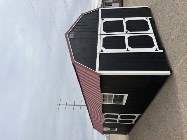 Side Lofted Barn - 12x32