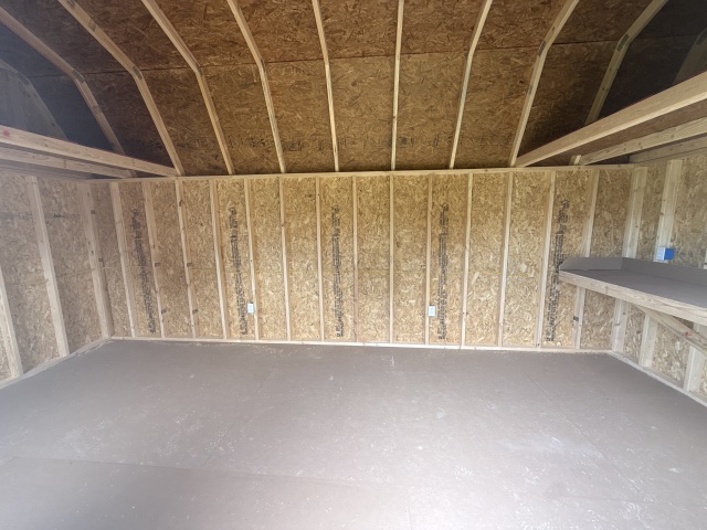 Side Lofted Barn - 10x20