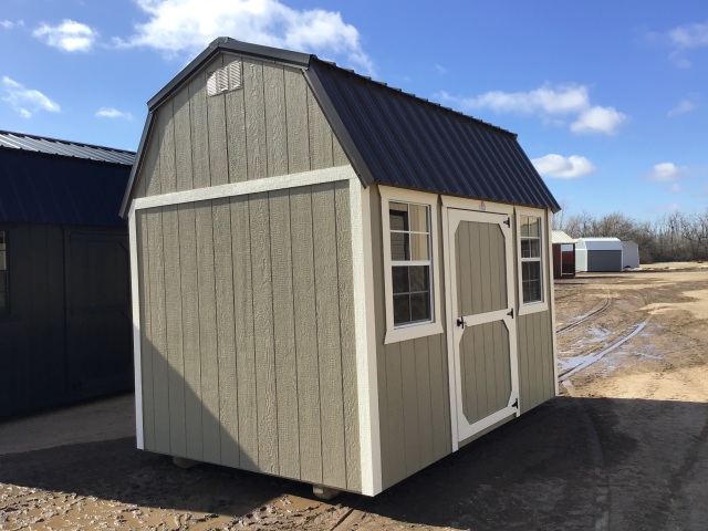 Side Lofted Barn - 8x12
