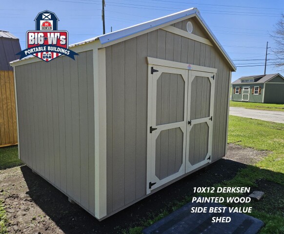 Best Value Wood (Side Utility) - 10x12