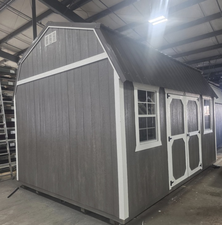 Side Lofted Barn - 12x16