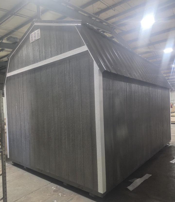 Side Lofted Barn - 12x16