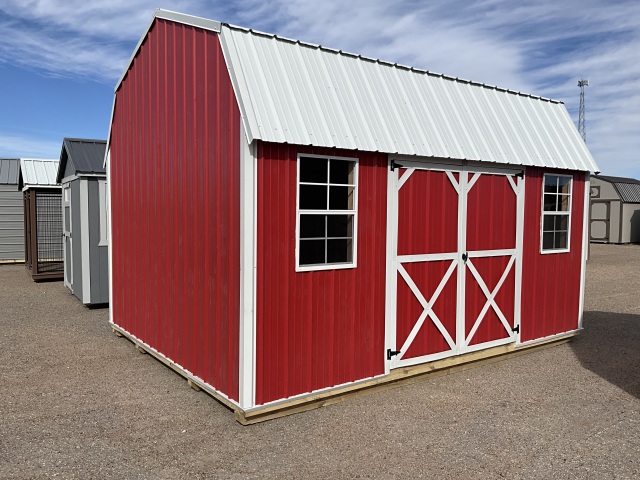 Side Lofted Barn - 12x16