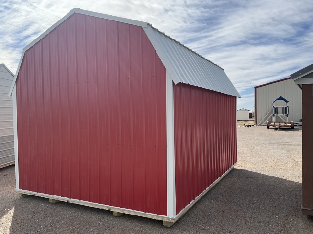 Side Lofted Barn - 12x16