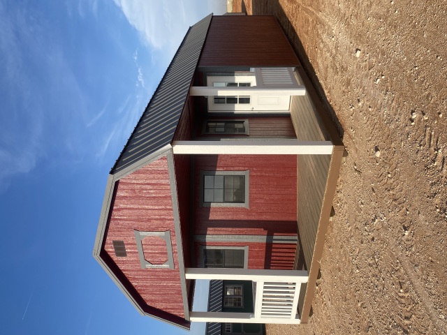 Platinum Deluxe Lofted Barn Cabin - 14x34