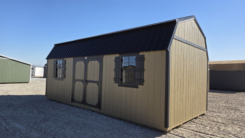 Side Lofted Barn - 12x24