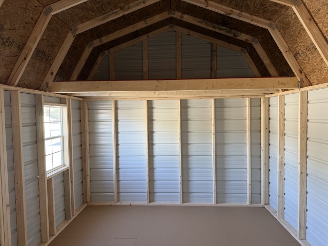 Side Lofted Barn - 12x20