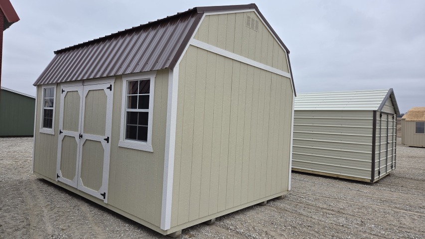 Side Lofted Barn - 12x16