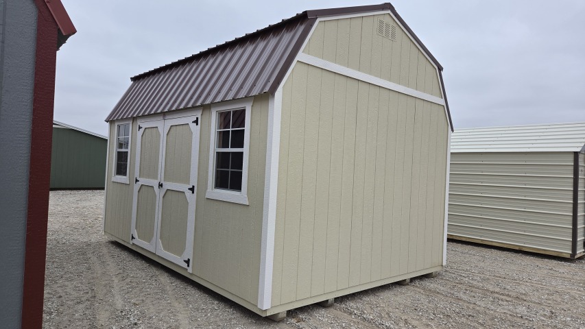 Side Lofted Barn - 12x16