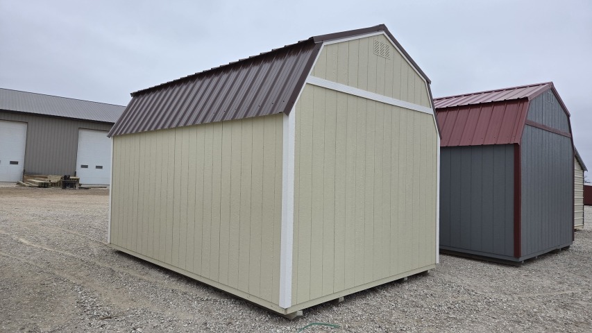 Side Lofted Barn - 12x16