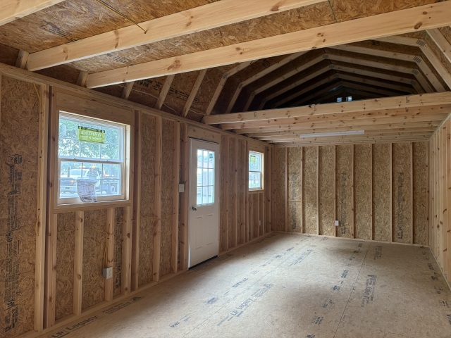 Side Lofted Barn - 12x32
