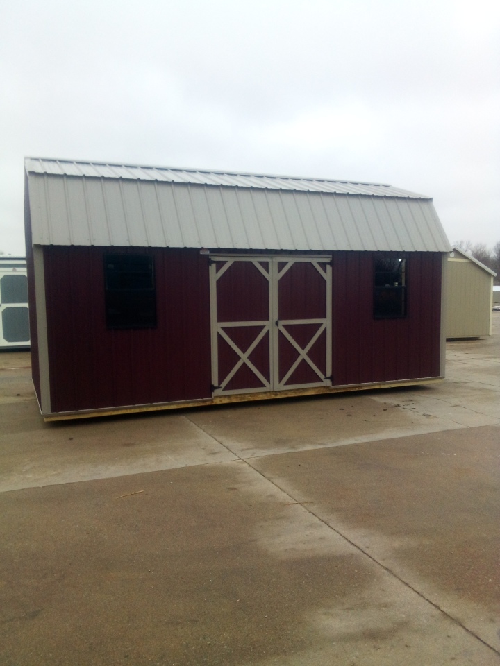 Side Lofted Barn - 10x20