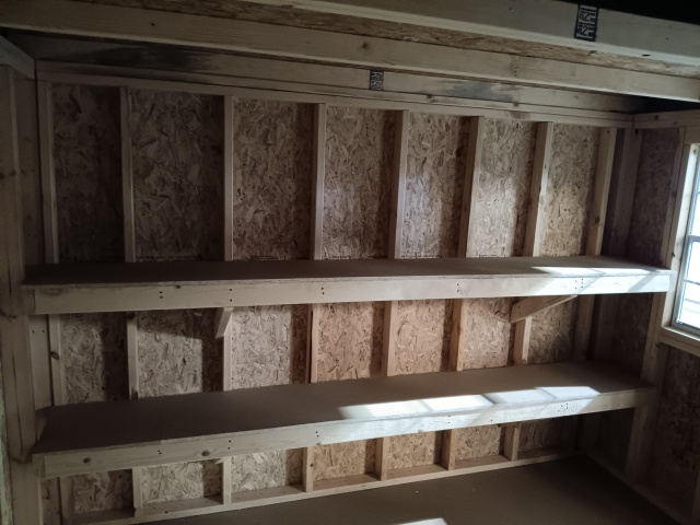 Side Lofted Barn - 10x16