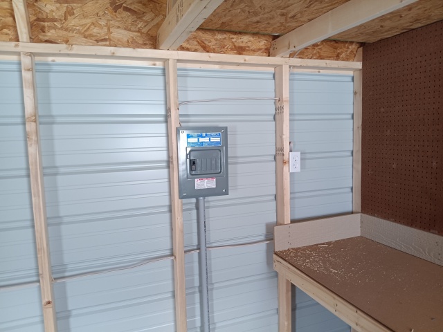 Side Lofted Barn - 12x16