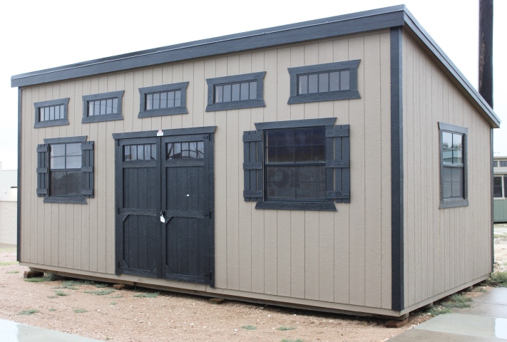 Single Slope Utility Xtra Height - 12x24