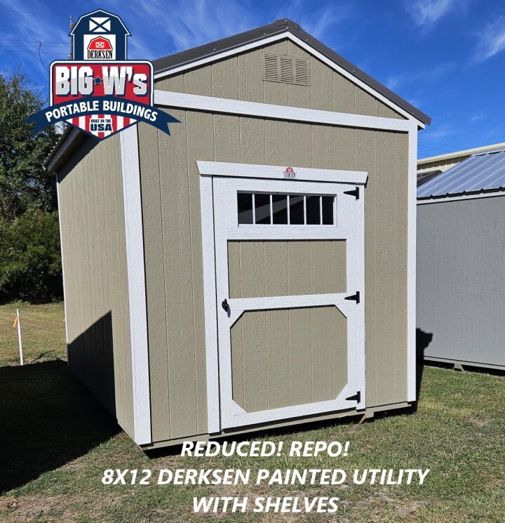 Utility Xtra Height - 8x12