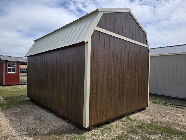 Side Lofted Barn - 12x16