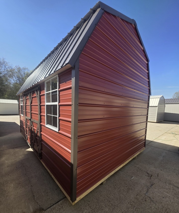 Side Lofted Barn - 10x16