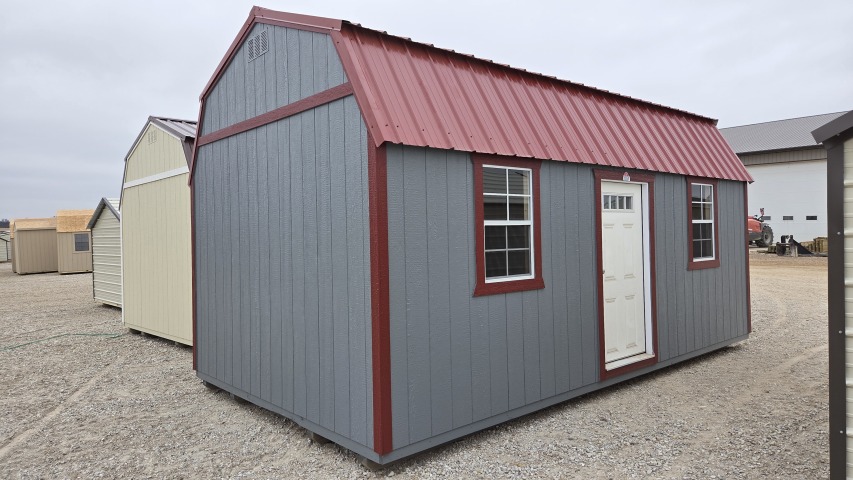 Side Lofted Barn - 12x20