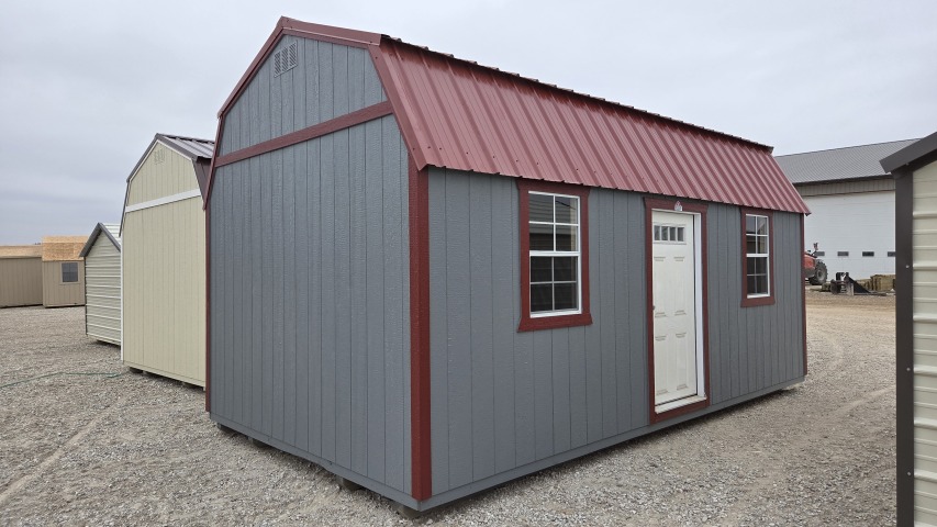 Side Lofted Barn - 12x20