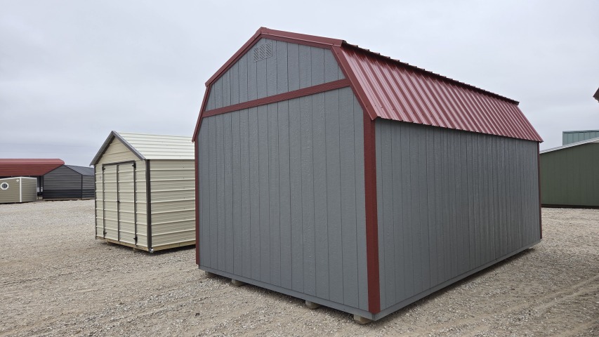 Side Lofted Barn - 12x20