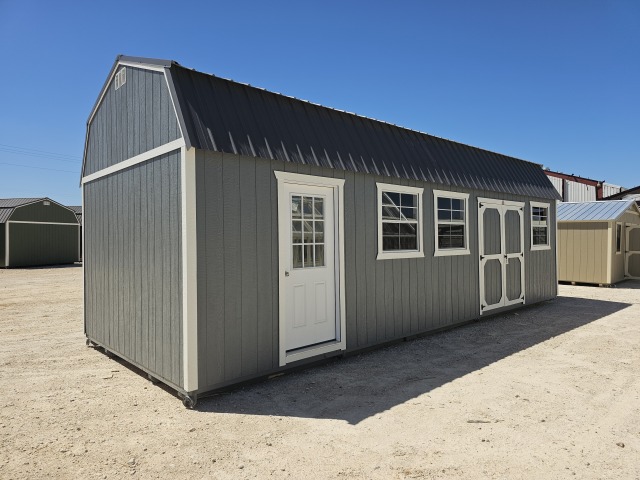 Side Lofted Barn - 12x32