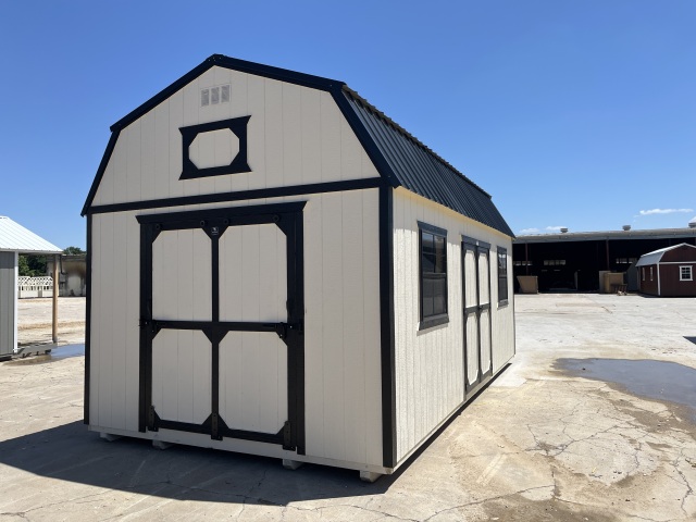 Side Lofted Barn - 12x24