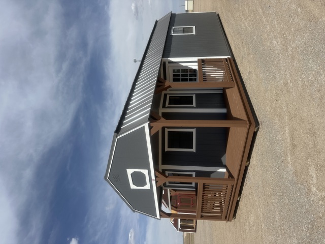 Deluxe Lofted Barn Cabin - 14x32