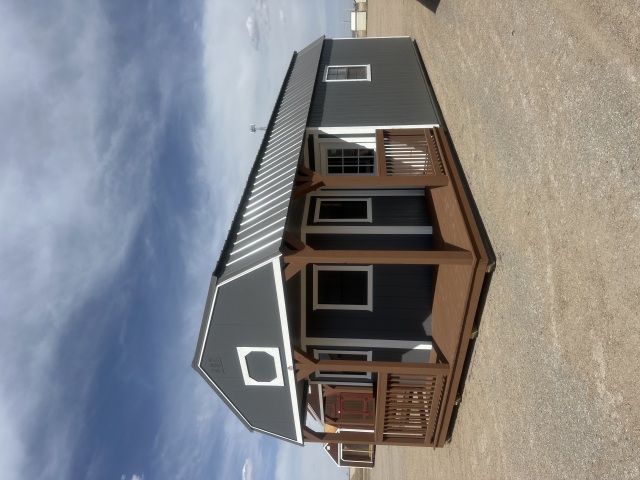 Deluxe Lofted Barn Cabin - 14x32