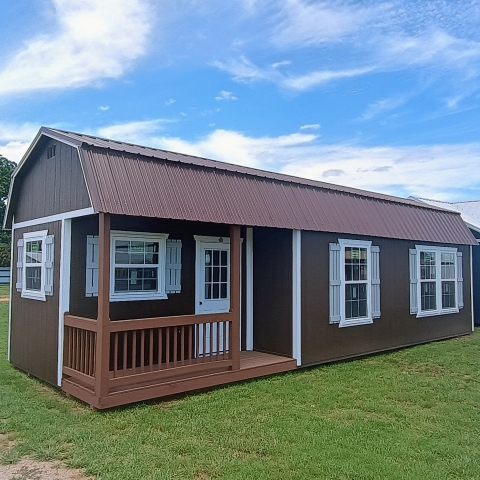 Side Lofted Barn Cabin - 12x36