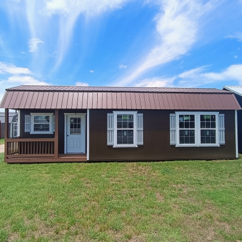 Side Lofted Barn Cabin - 12x36