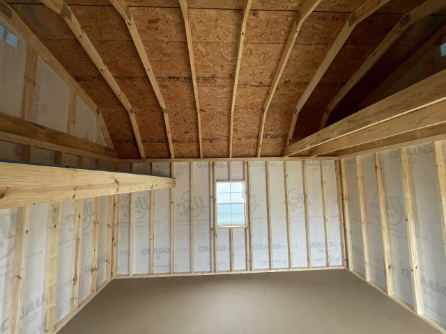 Side Lofted Barn - 14x16